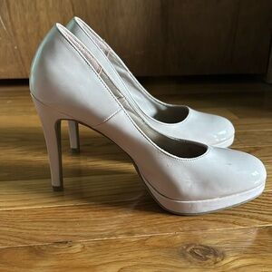 pink stiletto heels